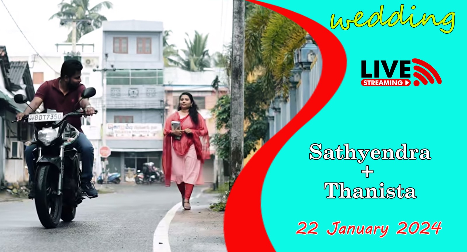 live Album Sathyendra ❤️ Thanista - Wedding Live Streaming | 22.01.2024